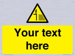 Custom Deep Water Sign